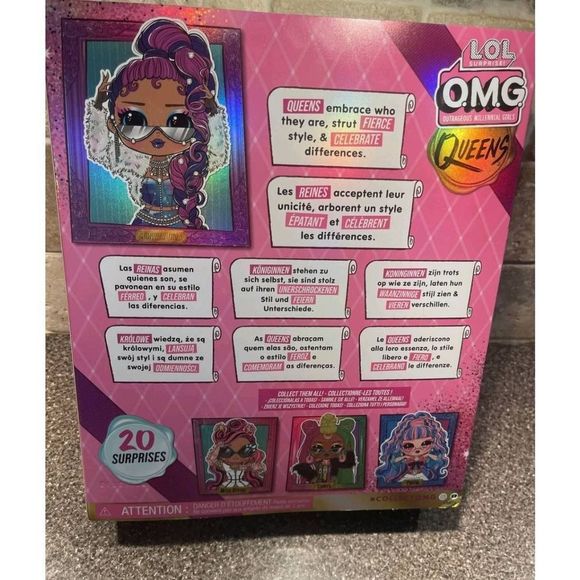 NEW IN BOX LOL SURPRISE OMG QUEENS RUNWAY DIVA DOLL - Picture 3 of 4